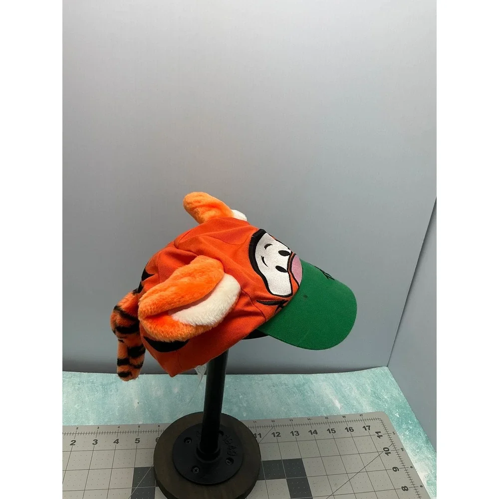 Disneyland Tigger Toddler Hat Plush Ears Tail Winnie the Pooh Orange Green